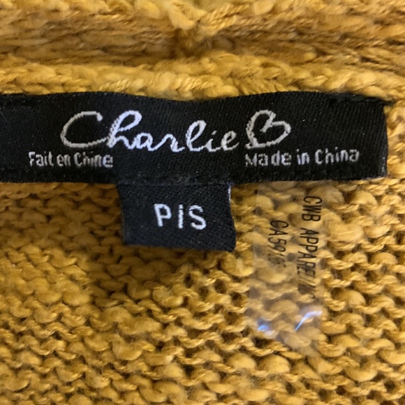 CHARLIE B cream, pink & green striped 100% cotton, long open Cardigan. Small - Picture 4 of 7